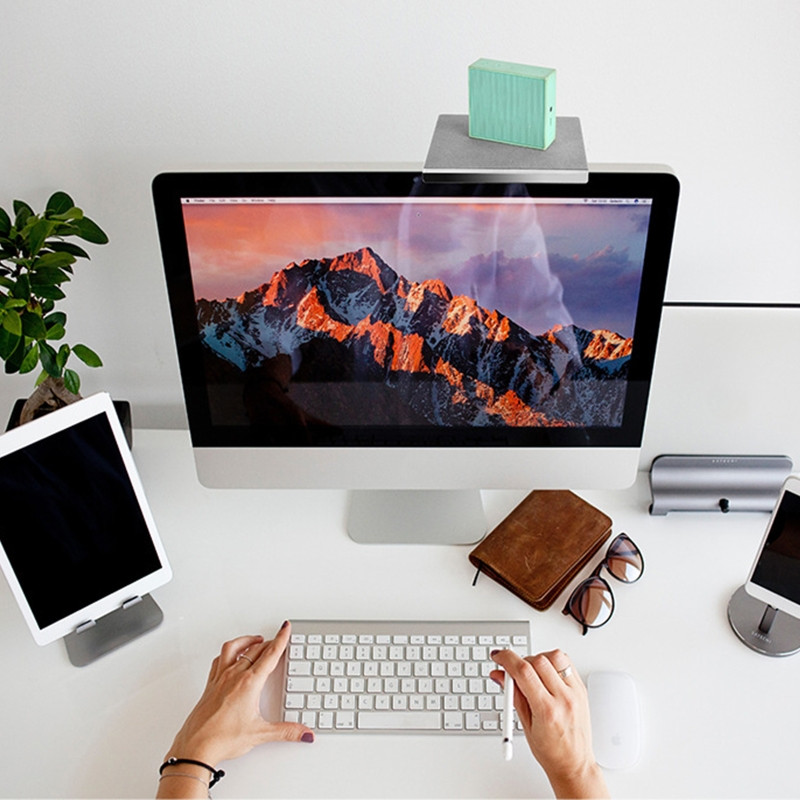 Állítható TV set Top Box rack távirányító tartó Számítógép monitor tároló konzol Képernyő felső polc tároló rendszer