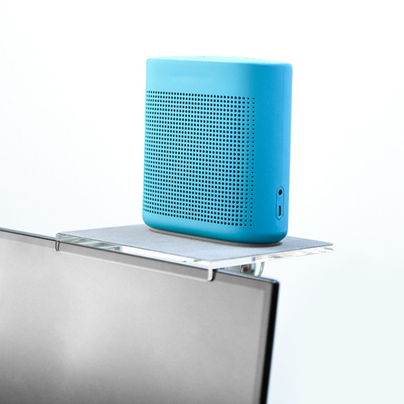 Állítható TV set Top Box rack távirányító tartó Számítógép monitor tároló konzol Képernyő felső polc tároló rendszer