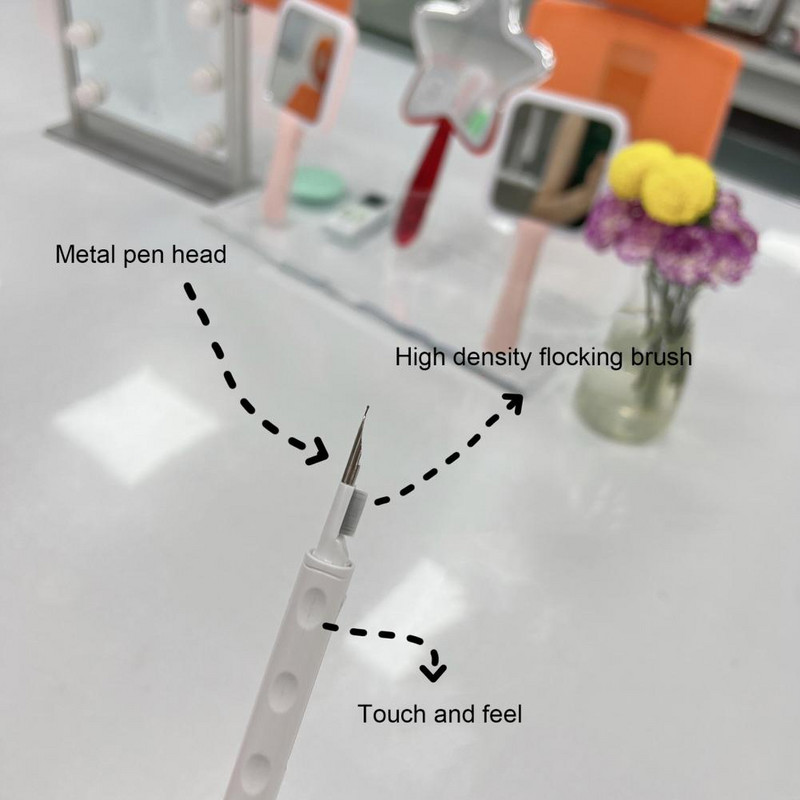 Olovka za čišćenje slušalica Spužvasta četka s dvostrukim vrhom 3 u 1 višenamjenski alat za čišćenje Bluetooth slušalica Dodaci za umetak za uši