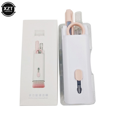 7-u-1 komplet za čišćenje Čistač računalne tipkovnice Alati za čišćenje Set za izvlačenje kapica za AirPods iPhone Slušalice s četkom