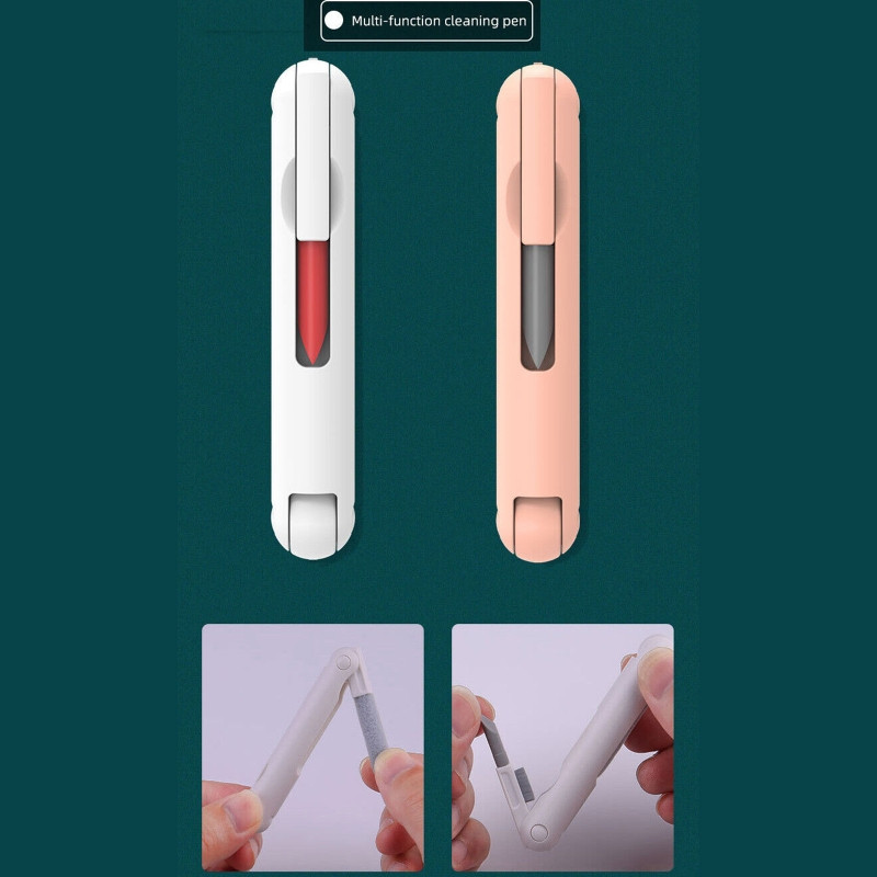 7 u 1 višenamjenska četka za čišćenje Čistač tipkovnice Laptop Bluetooth kompatibilne slušalice Alati za čišćenje prašine