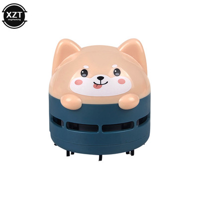 Mini Cartoon Animal Pattern Επαναφορτιζόμενη ασύρματη ηλεκτρική σκούπα USB Πληκτρολόγιο αυτοκινήτου Ηλεκτρική σκούπα Ηλεκτρική σκούπα χειρός επιφάνειας εργασίας