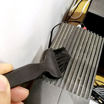 Пластмасова дръжка Антистатични четки Преносими четки за почистване ESD PCB Комплект четки за почистване на компютърна клавиатура (комплект от 6/8) F19E
