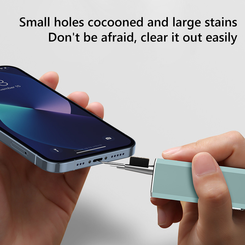 Vruća i jeftina oprema za čišćenje uložaka za uši Profesionalna četka za čišćenje futrole za slušalice i umetaka za uši Prljavština za procjep za Airpods Pro 3 2 1