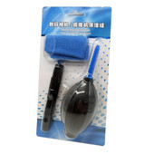 1 pakk kolm ühes kaamera puhastuslapi, harja ja õhupuhuri komplekt digikaamera jaoks