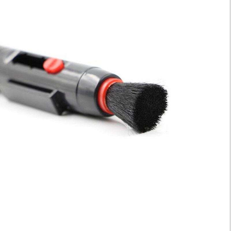 1 pakk kolm ühes kaamera puhastuslapi, harja ja õhupuhuri komplekt digikaamera jaoks