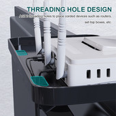 Stolni stalak za TV, Polica za zaslon, Usmjerivač zaslona, Držač za pohranu, ABS koji štedi prostor za kreativni stol, Odlična izvedba