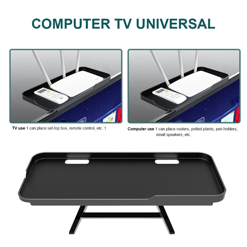 Stolni stalak za TV, Polica za zaslon, Usmjerivač zaslona, Držač za pohranu, ABS koji štedi prostor za kreativni stol, Odlična izvedba