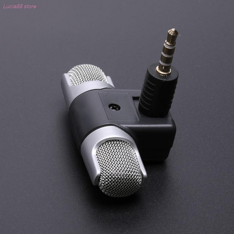 Hot Sale 1pc Mini 3.5mm Jack Mikrofon Stereo Mikrofon Za Snimanje Mobilni Telefon Studio Intervju Mikrofon Za Pametni Telefon