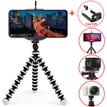 Octopus Tripod Stand Ευέλικτο Gorillapod για κινητό τηλέφωνο Κάμερα Επιτραπέζιο γραφείο Μίνι τηλέφωνο τρίποδο για iphone huawei Samsung xiaomi