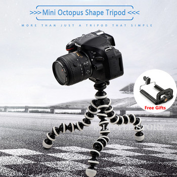 Octopus Tripod Stand Ευέλικτο Gorillapod για κινητό τηλέφωνο Κάμερα Επιτραπέζιο γραφείο Μίνι τηλέφωνο τρίποδο για iphone huawei Samsung xiaomi
