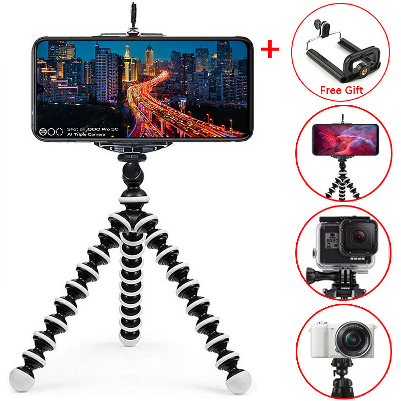 Octopus Stalak za stativ Fleksibilni Gorillapod za mobilni telefon Kamera Stol Stol Mini tronožac telefon za iphone huawei Samsung xiaomi
