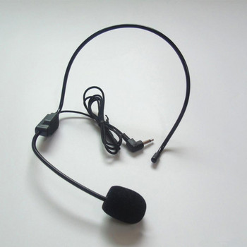 Φορητό πάνω από το κεφάλι Φορέστε μικρόφωνο Κλιπ μικρόφωνο για διαλέξεις Ακουστικό μικροφώνου ομιλίας Τηλέφωνο μικρόφωνο αυτιού μελισσών σίτου