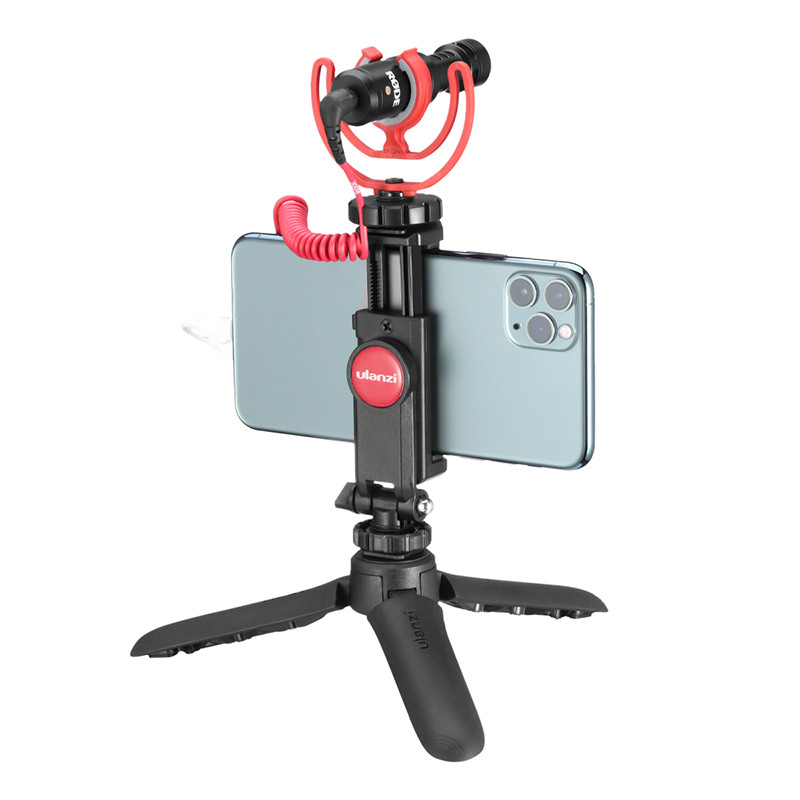 Ulanzi MT-10 Mini Tripod for Osmo Mobile 2 3 Gimbal Tripod Base Accessories Travel Vlog Tripod for Smartphone DSLR SLR camera