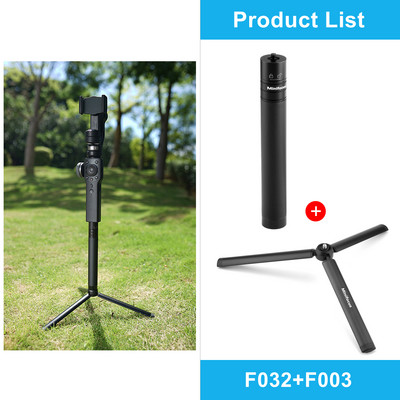 Metalni mini tronožac + kuglasta glava Mount Stolni stolni stalak za telefon s kamerom Ručni Gimbal Vlog Ručka Vlogging Grip Stativ