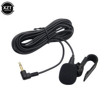 MINI Professionals Car Microphone Audio 3,5mm Jack Plug Mic Mono Mini Ενσύρματο εξωτερικό μικρόφωνο για PC Auto αυτοκινήτου Ραδιόφωνο DVD ΝΕΟ