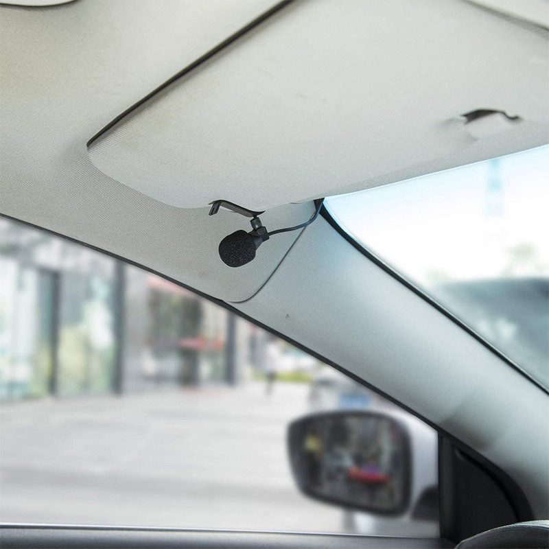 Auto audio mikrofon 3,5 mm kopča utikač Mikrofon Stereo mini žičani vanjski mikrofon za auto DVD radio 3 m dug profesionalce