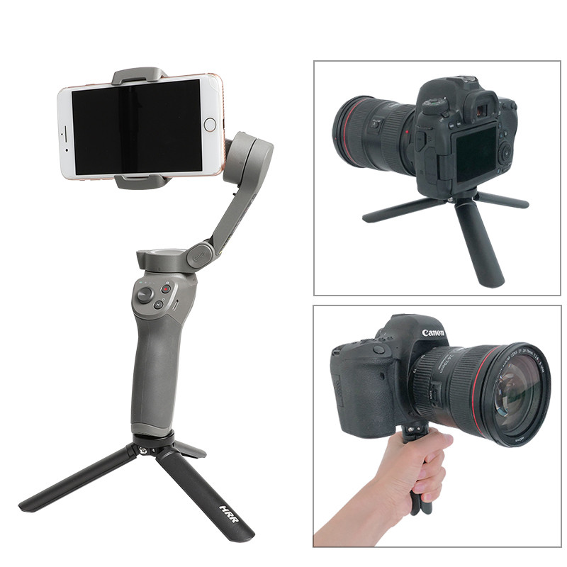 Prijenosni Vlog tronožac, mini stolni tronožac, gimbal baza za DJI Osmo Mobile 3 OM5 4 ZHIYUN Feiyu stativ, pametni telefon DSLR SLR fotoaparat