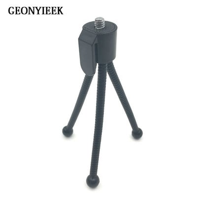1 Pcs Mini Tripods for Digital Camera Mobile Phone Metal Lightweight Tripod Stand Mount with Phone Clip For Xiaomi Iphone Webcam