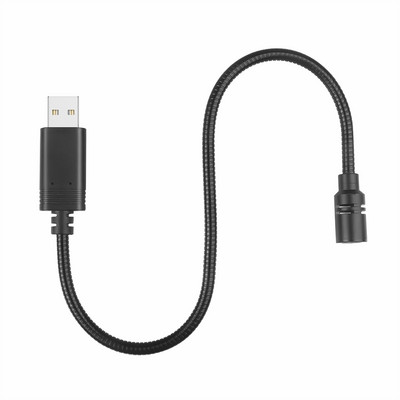 Kebidu prijenosni USB 2.0 mikrofon, podesivi mini mikrofon protiv buke, audio adapter za prijenosno/prijenosno računalo/PC/MSN/Skype