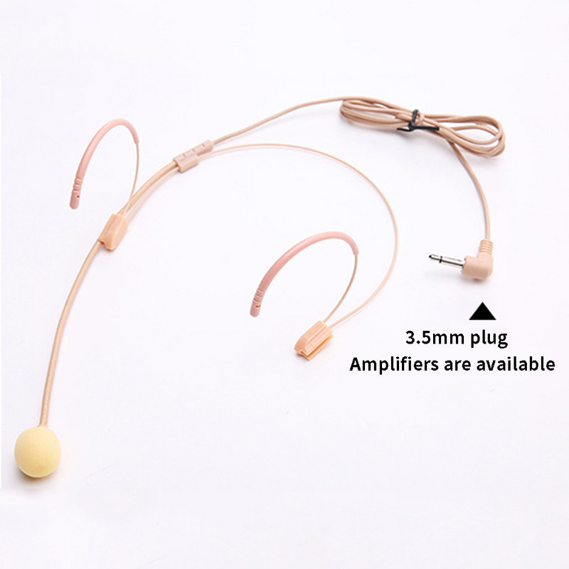 Zvučnik za podučavanje Žičana predavanja Slušalice s dvije kuke Prijenosni odvojivi vodič Pojačalo glasa Kondenzatorski studijski mikrofon