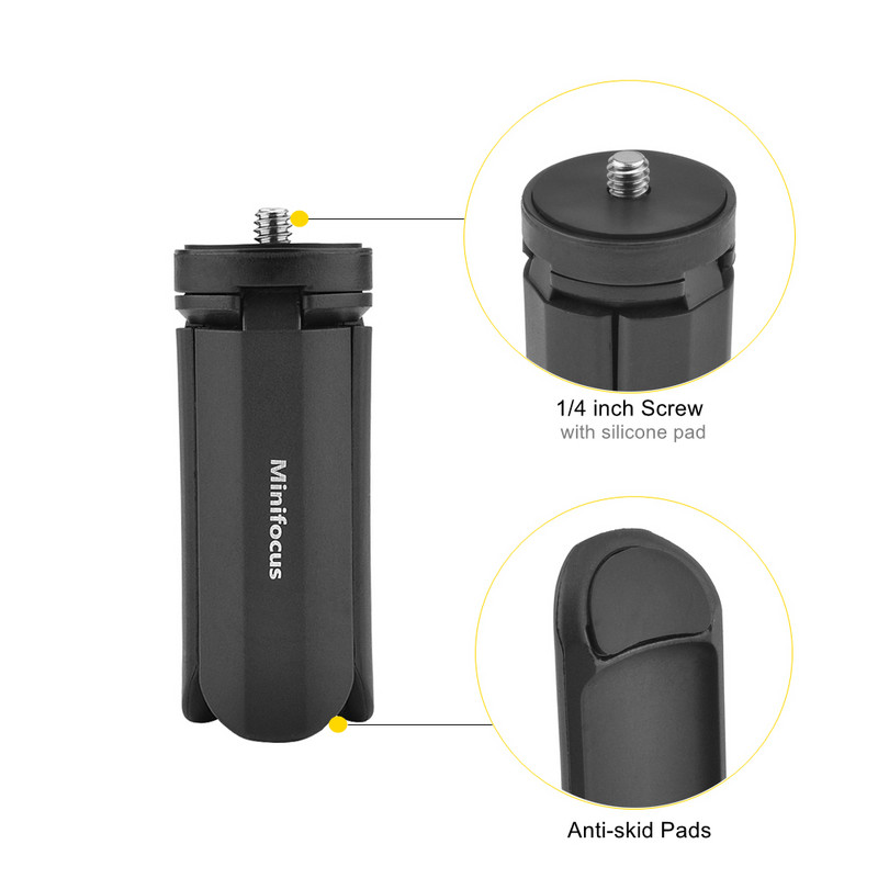 Τηλέφωνο Gimbal Mini Tripod Grip Stand w 1/4'' Βίδα για DJI OSMO Mobile 2 OSMO Pocket Zhiyun Smooth q 4 Moza Feiyu Vimble 2 Hohem