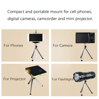 Επαγγελματικός φορητός προβολέας τρίποδων Βάση στήριξης τρίποδων Stick Selfie Stick με δυνατότητα τέντωσης για την κάμερα DLP Beamer Mini Projector