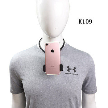 Φορετή θήκη smartphone στο λαιμό για λήψη POV selfie εγγραφής βίντεο για iPhone Αθλητικές κάμερες Samsung Huawei Gopro