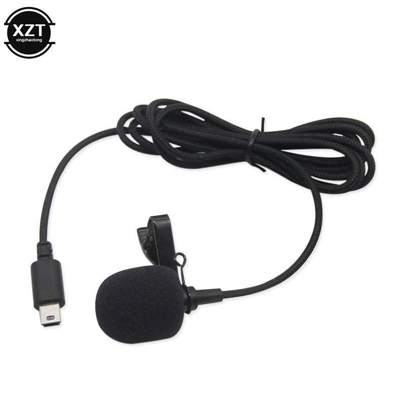 1,5 m žičani Active Clip DV Lavalier Mini USB mikrofon Stereo profesionalni Clip-on mikrofon za Gopro Hero 3 3+ 4 akcijsku kameru