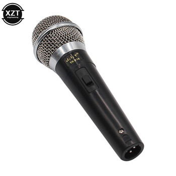 Ръчен професионален кабелен динамичен микрофон Clear Voice Conference Audio Mic for Karaoke Part Vocal Music Performance