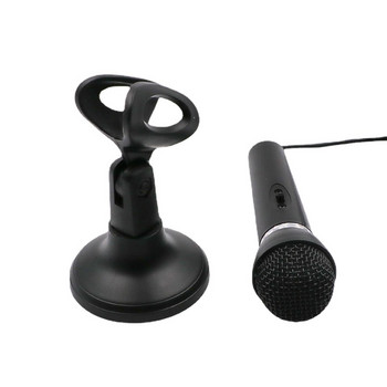 Мини 3,5 мм микрофон Домашна стерео микрофонна настолна стойка YouTube видео Чат в Skype Подкаст игри Микрофон за запис за компютър