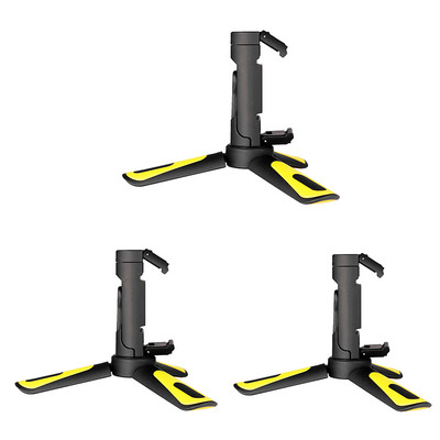 KINGJOY Officia KT-18 Trepied pentru telefon Mini trepied pentru suport mobil Suport pentru cameră Stabilizator Unghi flexibil de ridicare a capului