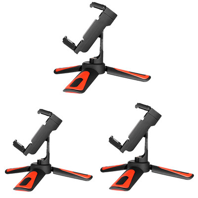 KINGJOY Officia KT-18 Trepied pentru telefon Mini trepied pentru suport mobil Suport pentru cameră Stabilizator Unghi flexibil de ridicare a capului