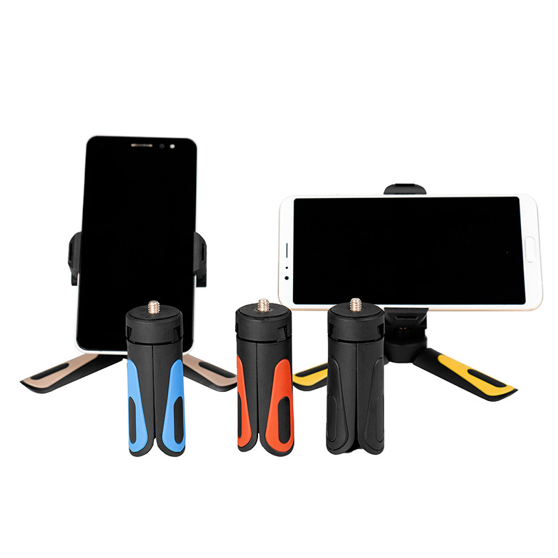 KINGJOY Officia KT-18 Trepied pentru telefon Mini trepied pentru suport mobil Suport pentru cameră Stabilizator Unghi flexibil de ridicare a capului