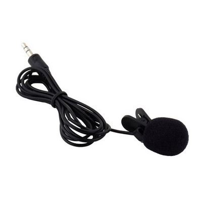 Universal Portable 3.5mm Mini Wired Headset Microphone Lavalier Microphone For Lecture Guide Studio Teaching Conference Mic