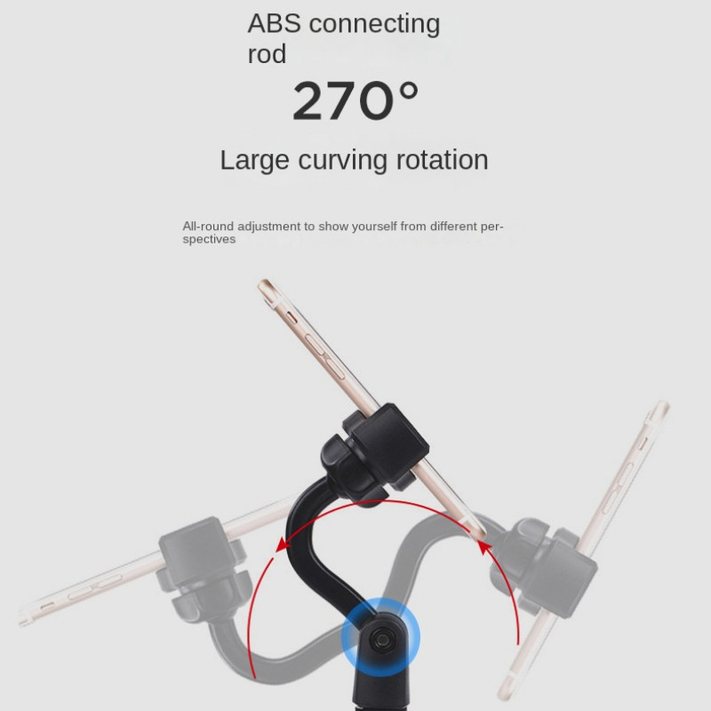 Univerzalno podešavanje Lagani stolni stativ za pametni telefon iPhone Samsung s držačem za telefon Nosač za štap za selfie Tripe