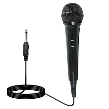 Ръчен микрофон, подходящ за високоговорители, караоке пеещи машини Кардиоиден микрофон Динамичен вокален микрофон за дейности на открито