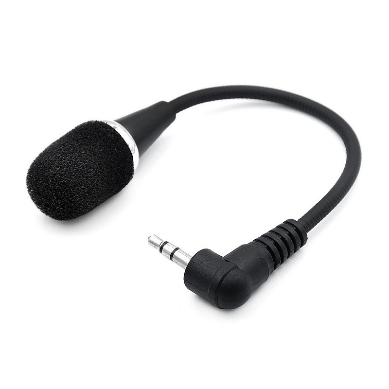 Univerzalni prijenosni 3,5 mm mini mikrofon mikrofon Handsfree kabel mikrofon audio mikrofon za PC prijenosno računalo glasan telefonski zvučnik 16-18 cm