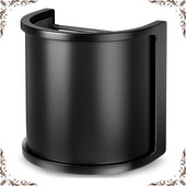 Univerzalni pop filter mikrofona za kondenzatorski mikrofon PC Studio snimanje, metalni vjetrobran za FIFINE K669/K658 mikrofon