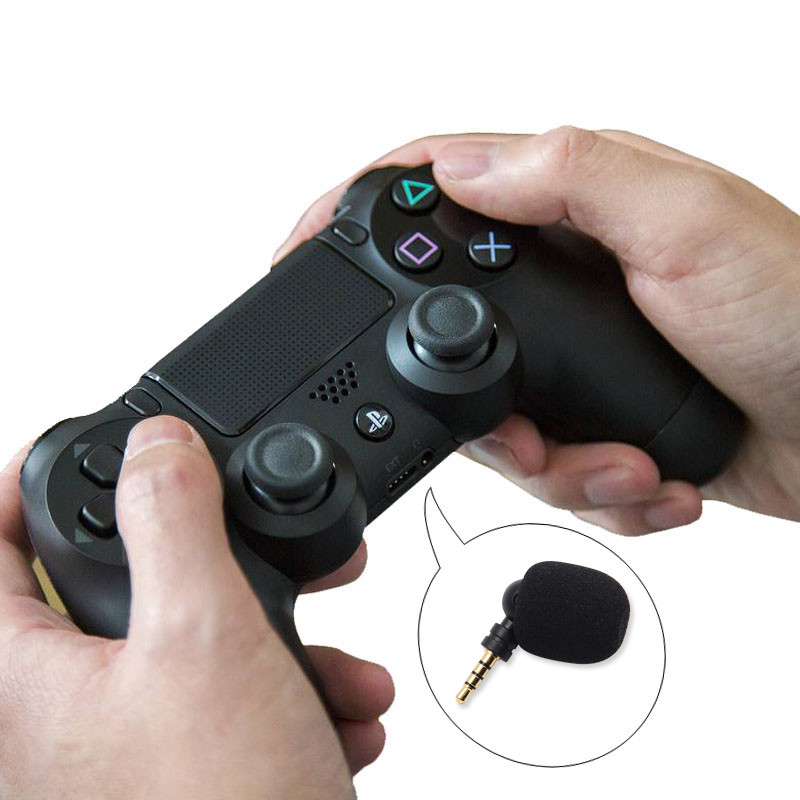 Prijenosni mini mikrofon 3,5 mm Aux Mono/ Stereo/ 4-polni savitljivi za mobitel, računalo, prijenosno računalo, snimanje