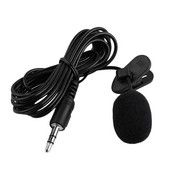 1,5 m-es Mini Hordozható Lavalier Mikrofon Kondenzátor Clip-on Lapel Mic Vezetékes 3,5 mm Mikrofon Mikrofon telefonhoz Laptop PC-hez