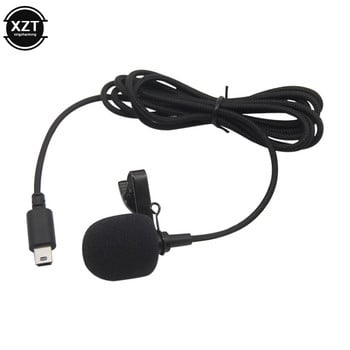 Mini USB Microphone Outdoor Sports DV Lavalier Mini USB εξωτερικό μικρόφωνο για GoPro Hero 3 3+ 4 Κάμερες Εξάρτημα 10pin