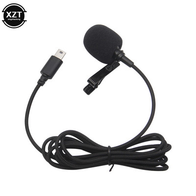 Mini USB Microphone Outdoor Sports DV Lavalier Mini USB εξωτερικό μικρόφωνο για GoPro Hero 3 3+ 4 Κάμερες Εξάρτημα 10pin