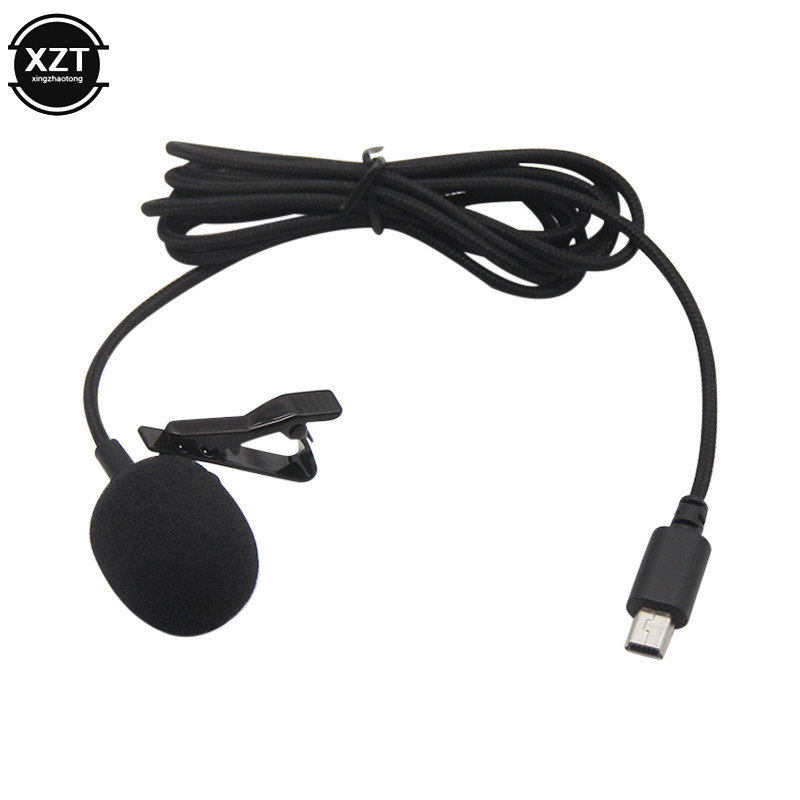 Mini USB mikrofon Sportovi na otvorenom DV Lavalier Mini USB vanjski mikrofon za GoPro Hero 3 3+ 4 Dodatak za kamere 10pin