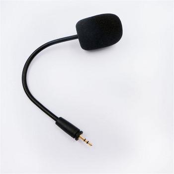 Преносим микрофон 2,5/3,5 мм, стерео студийни слушалки за игри, гласов микрофон за Turtle Beach / Kingston Mic Replacement
