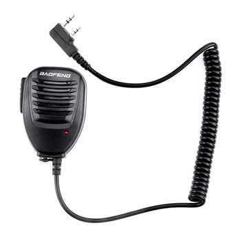Нов оригинален микрофон Baofeng Walkie Talkie, ръчен двупосочен радио високоговорител, микрофонна слушалка за UV-5R UV-5RE Plus 3R+ B5 B6 6R 888S