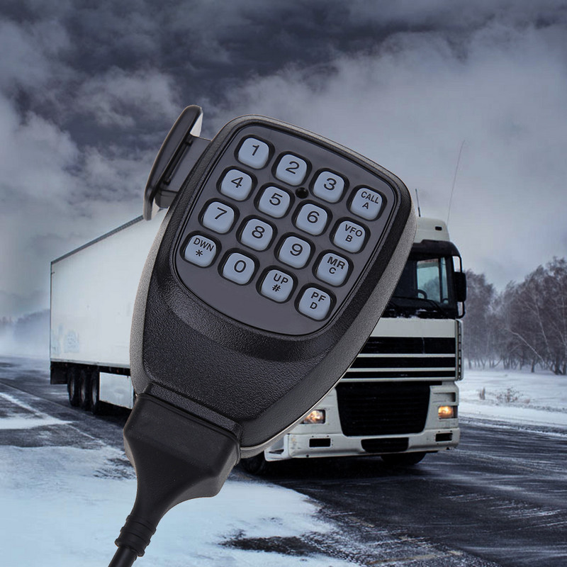 Ръчен микрофон, микрофон, високоговорител с DTMF 16 клавиша с 8-пинов RJ конектор за автомобилно радио Kenwood TK-686 780 862 863G