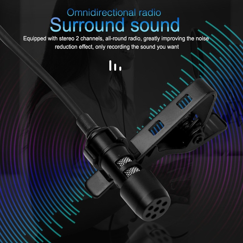 Mini prijenosni mikrofon na rever za Lightning tip C 3,5 mm USB mikrofon za IPhone IPad Android Smartphone PC prijenosna računala