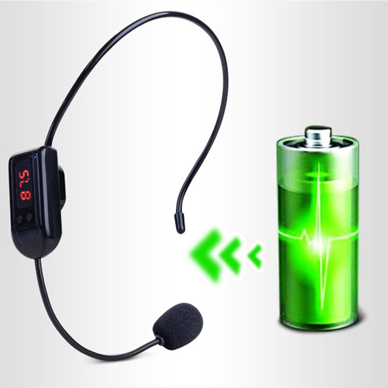 FM bežični mikrofon Slušalice Megafon Radio Mikrofon Za zvučnik 87.0 Mhz do 108 Mhz Za podučavanje Turistički vodič Predavanja Sastanak