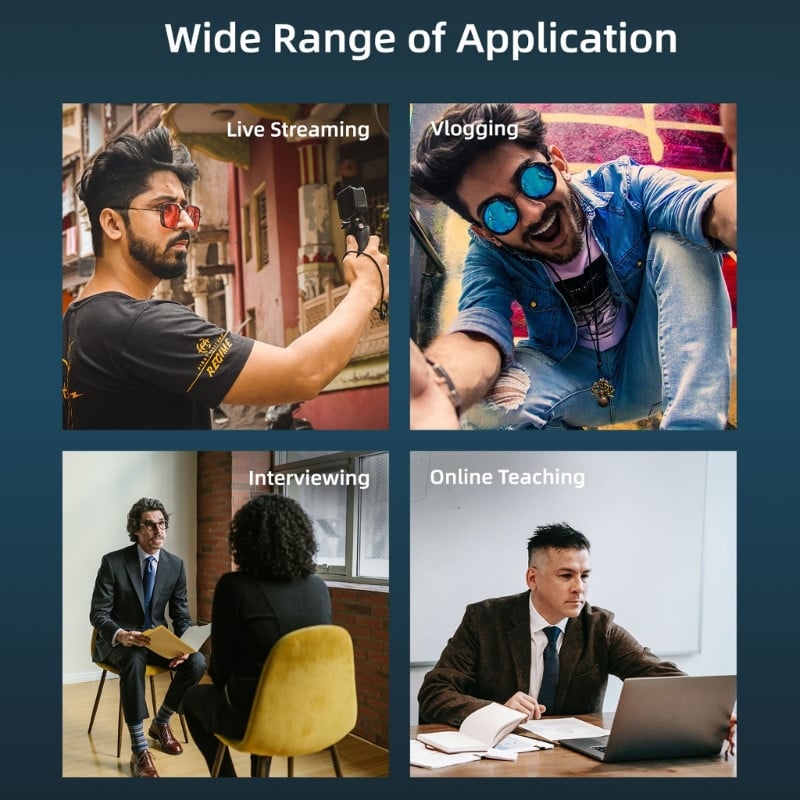 Mikrofonas skirtas Insta-360 One R/RS/ X2 X3 Action 2 3 Lavalier mikrofonas Išorinis laidinis HIFI garso įrašymas MIC Type C